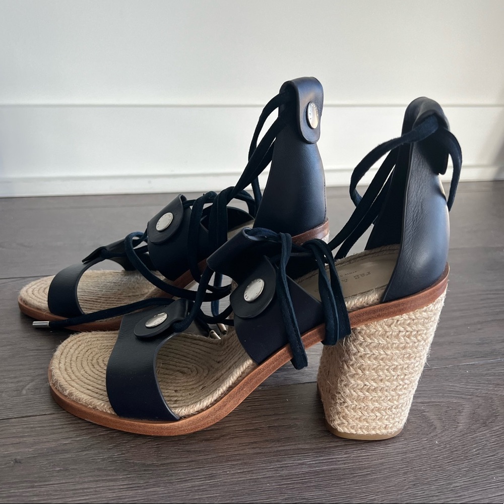 Rag and Bone Blue Sandals